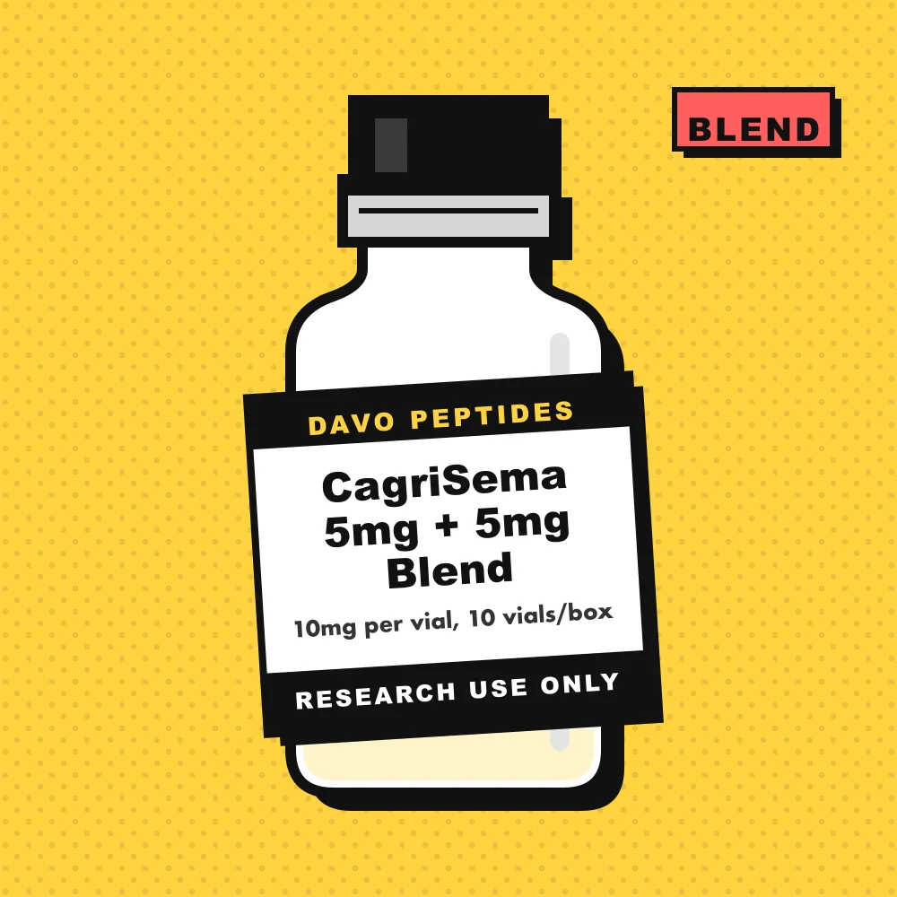 CagriSema 5mg + 5mg Blend, Davo illustration