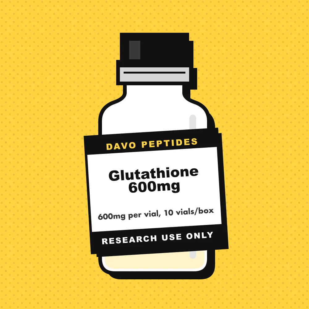 Glutathione 600mg, Davo illustration
