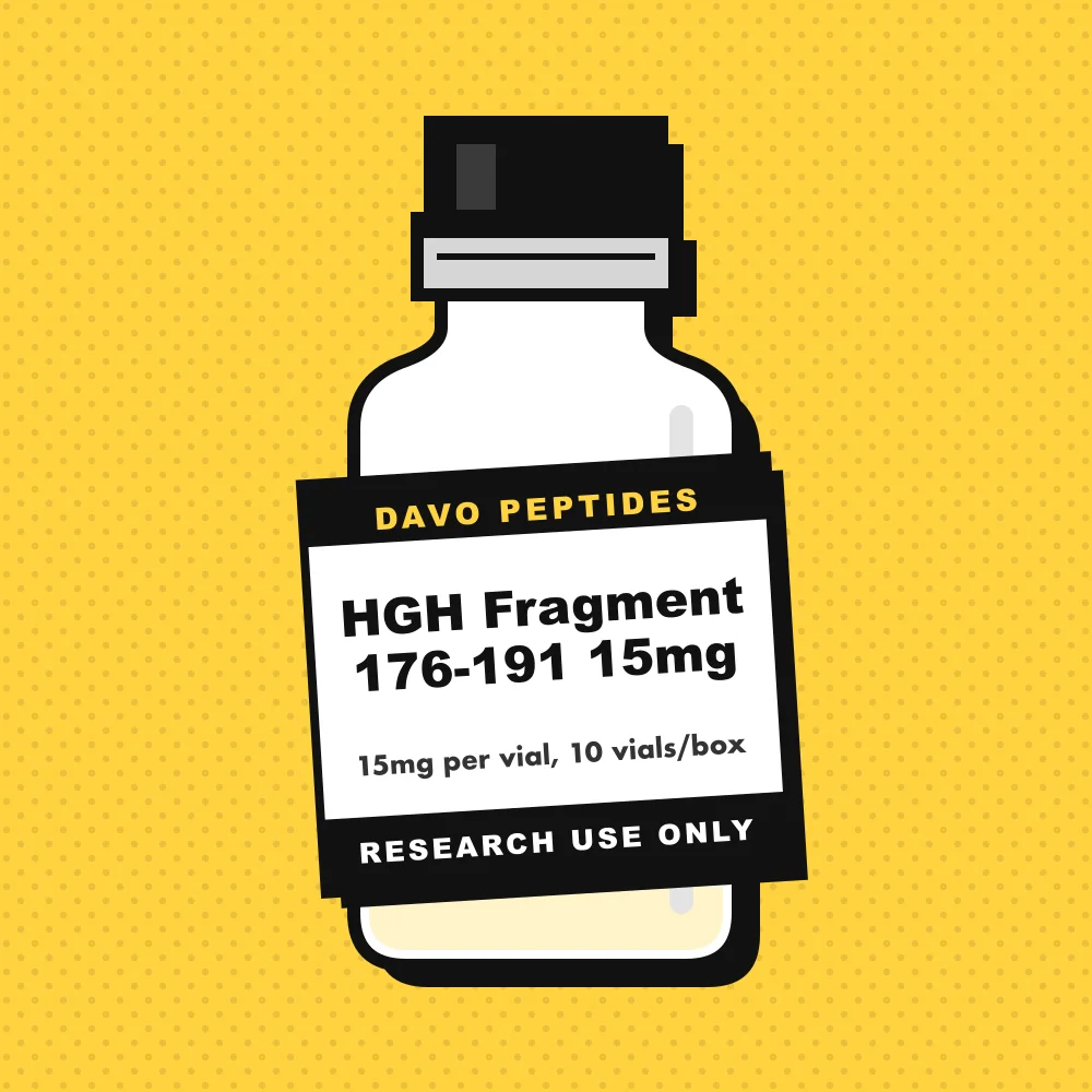 HGH Fragment 176-191 15mg, Davo illustration