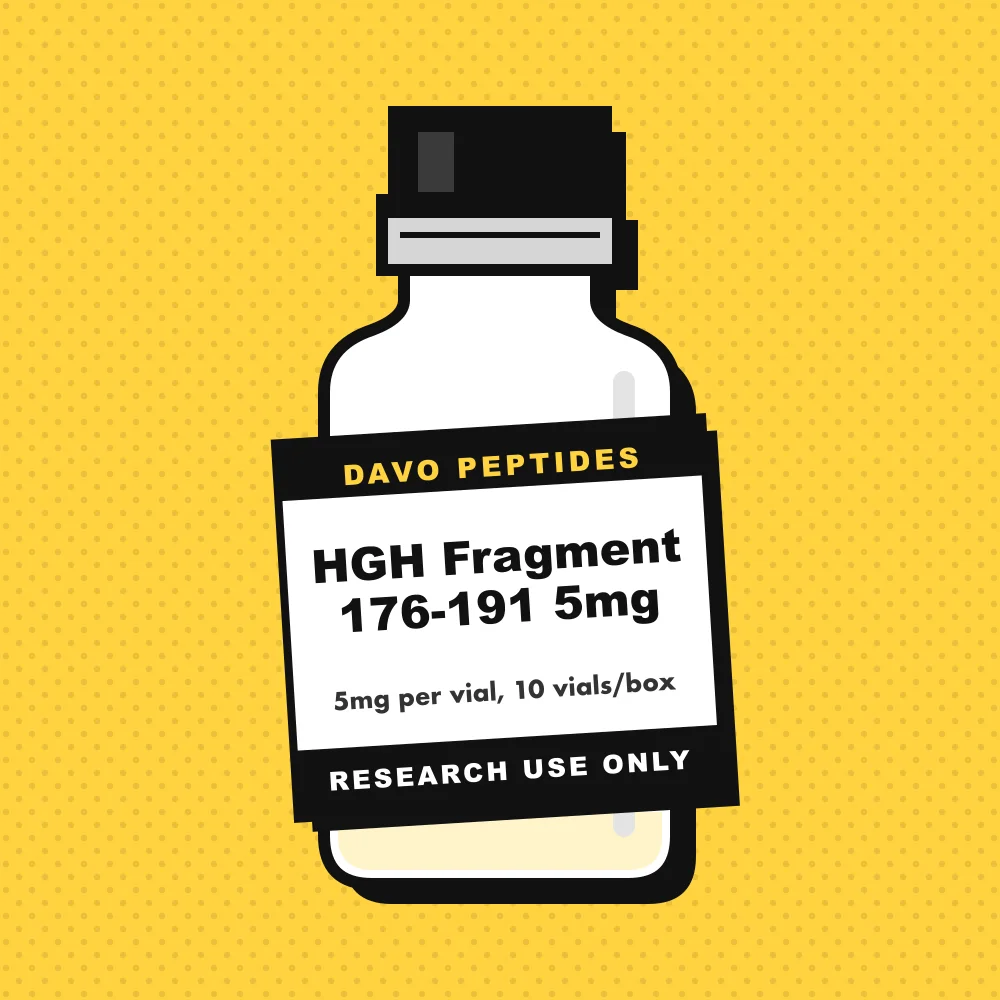 HGH Fragment 176-191 5mg, Davo illustration