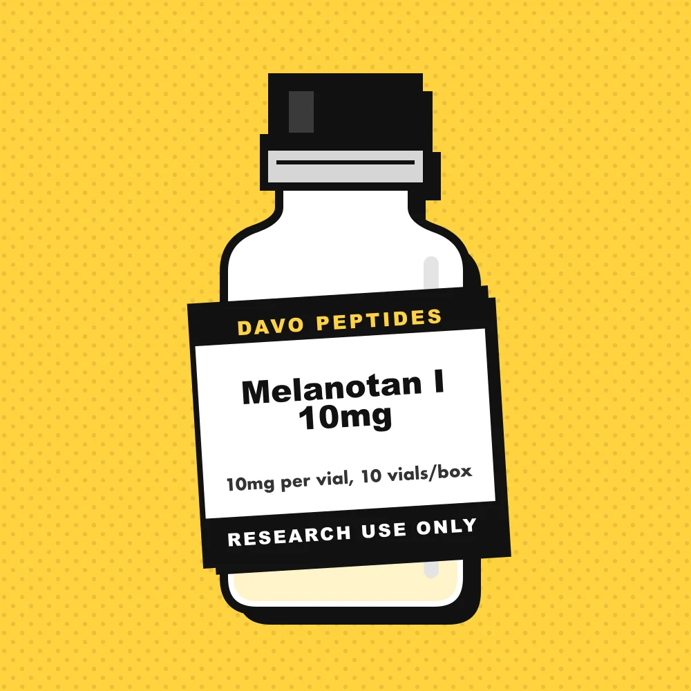 Melanotan I 10mg, Davo illustration