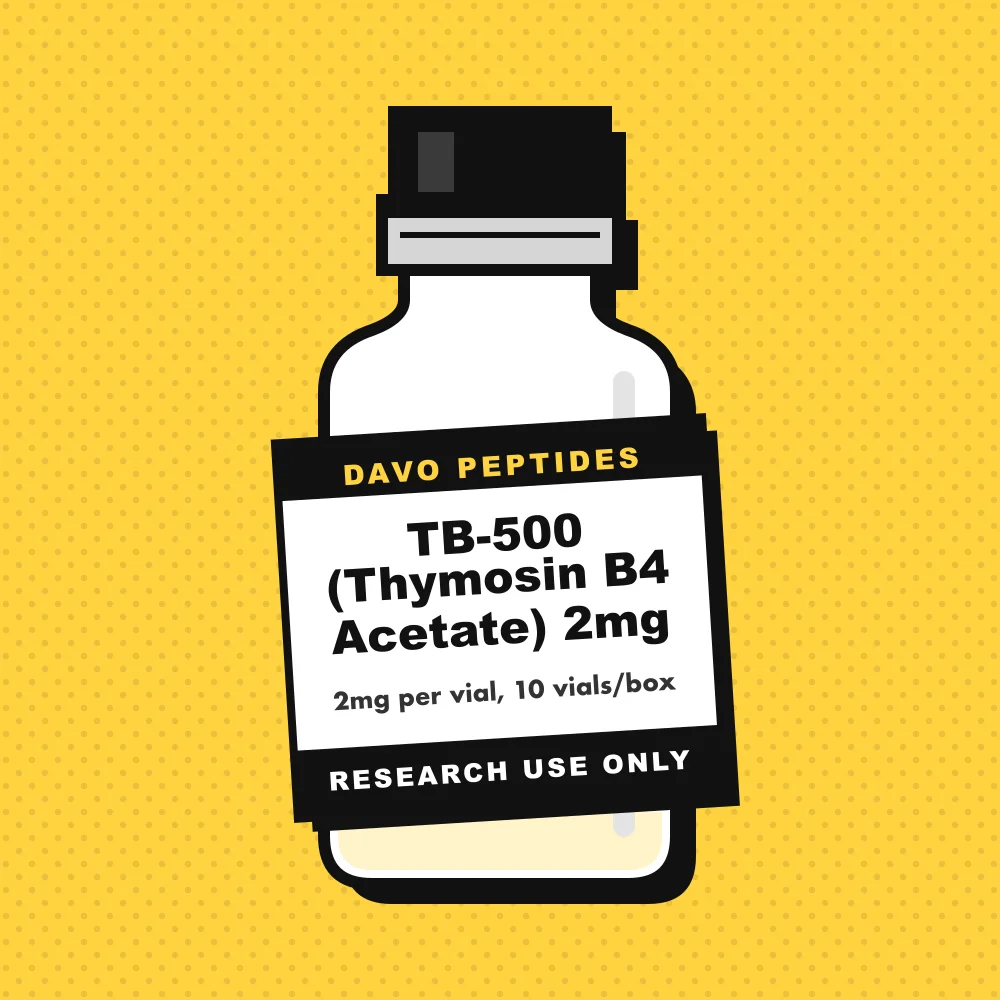 TB-500 (Thymosin B4 Acetate) 2mg, Davo illustration